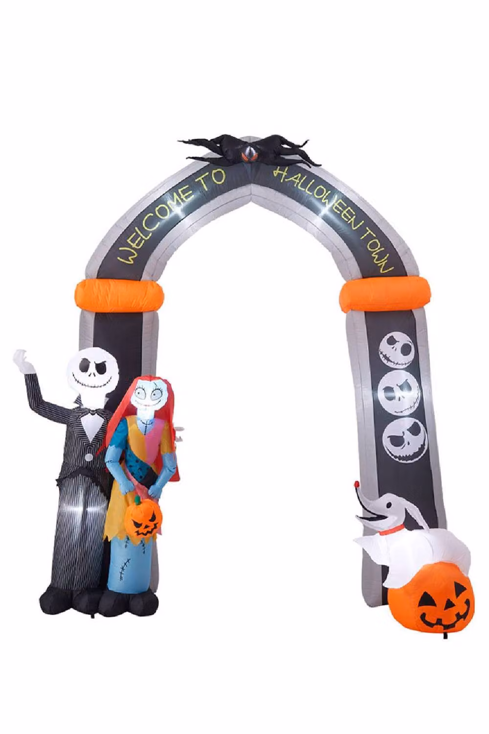 ExtraStar Halloween Jack Skellington and Sally Inflatable Arch with LED Lights in Multicolour – 2