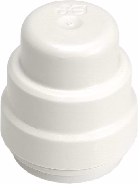 John Guest Speedfit Stop End 15mm Grey (Pack of 4)