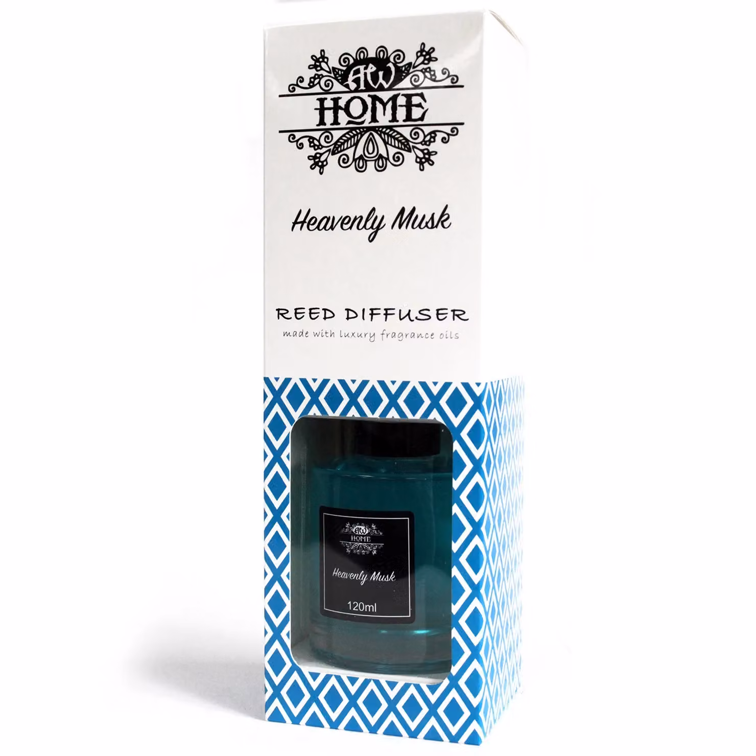 KDMD Heavenly Musk Reed Diffuser, 120ml, Blue – 2