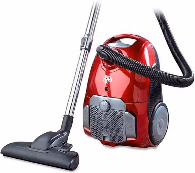Dirt Devil DVLCY07 Bagged Cylinder Vacuum Cleaner, 700W, 3.5L, Red