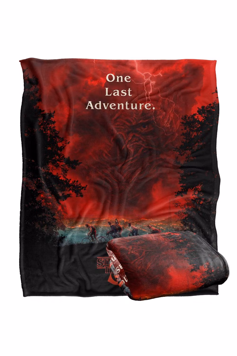 Stranger Things Vecna Clouds Super Soft Throw Blanket, Multicolour, W: 152 cm, D: 127 cm – 2