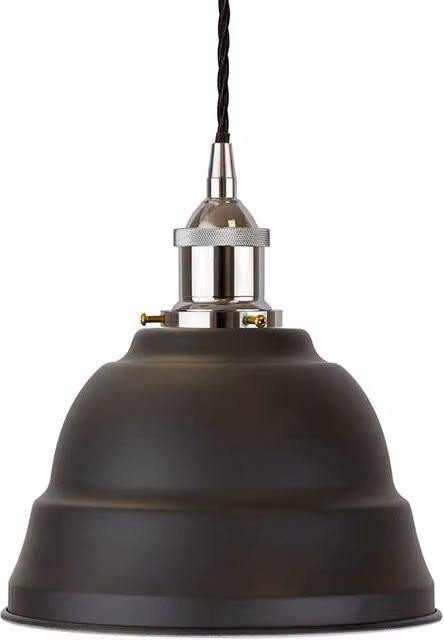 SE Home Lincoln Matt Black and Nickel Pendant Light