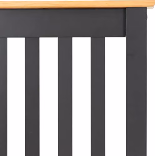 Seconique Monaco Single Low End Bed in Grey and Oak Effect, W/D/H: 90 x 200 x 102.5 cm – 4