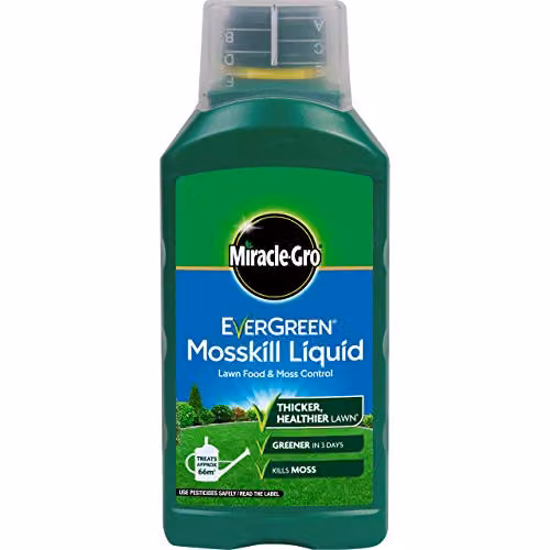 Miracle-Gro EverGreen Mosskill Liquid Concentrate Lawn Food and Moss Control for 66 m2 – 1