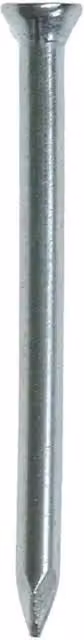 JCP Galvanised Steel Masonry Nails, Silver, 100 Pack