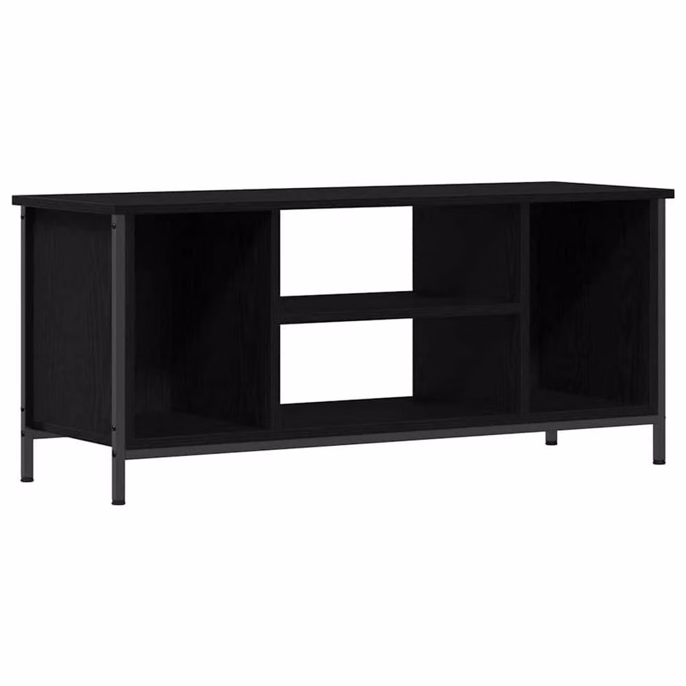 Berkfield Home Black Oak Entertainment Centre – 3