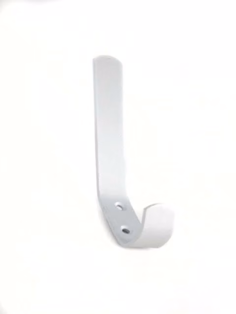 Unifix White Aluminium Wall Mounted Hat and Coat Hook, 12.7 cm, Pack of 50