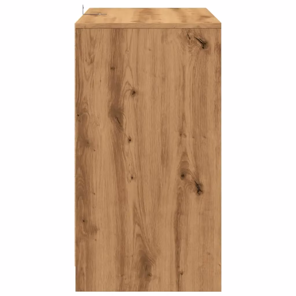 Berkfield Home Artisan Oak Sideboard in Brown, W/D/H: 70 x 41 x 75 cm – 2