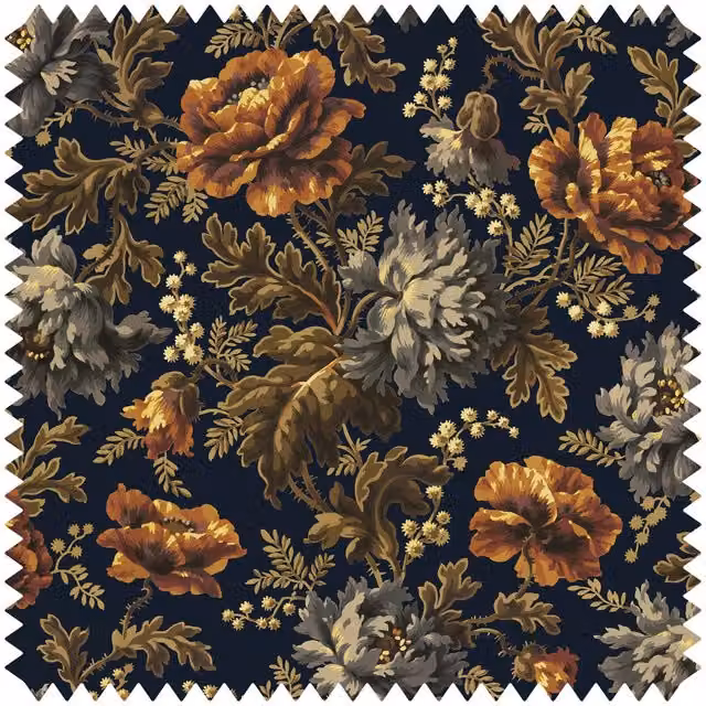 House of Hackney OPIA Velvet Midnight Blue Multicolour
