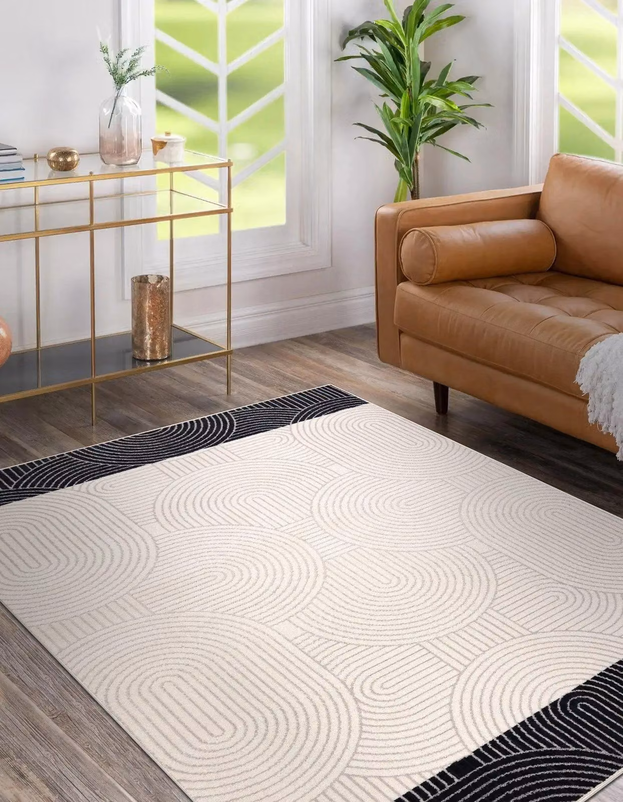RugsX Angel Wool Rug in Beige, W: 80 cm, L: 150 cm – 3