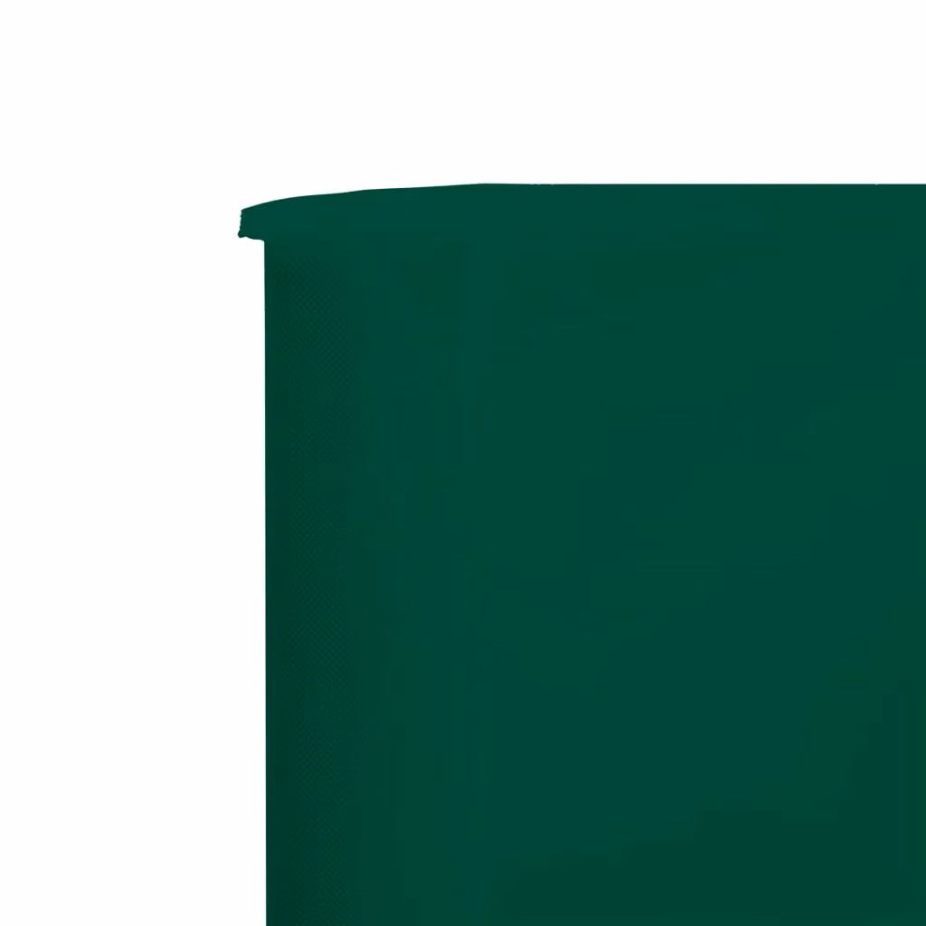 Berkfield Home 5-Panel Fabric Wind Screen Paravent, Green, W: 600 cm, H: 160 cm – 3