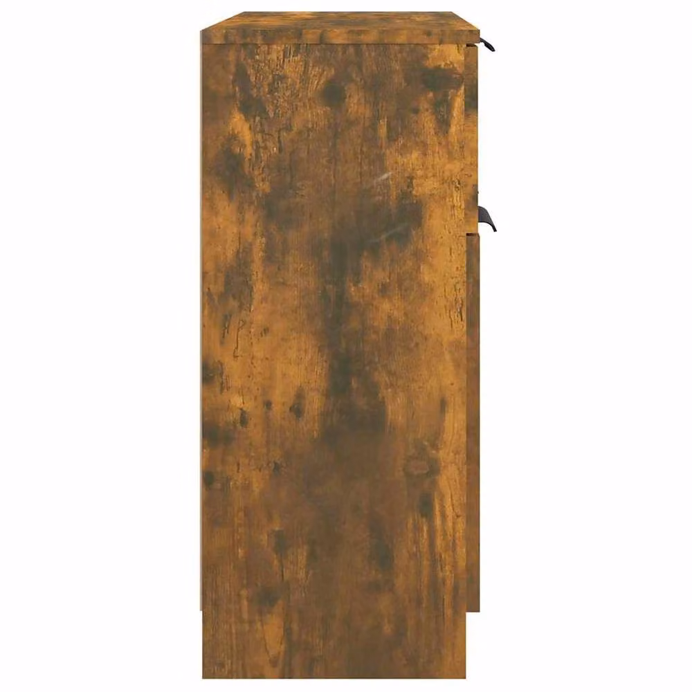 Berkfield Home Smoked Oak Sideboard in Brown, W/D/H: 60 x 30 x 70 cm – 3