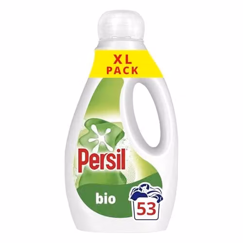Persil Bio Laundry Washing Liquid Detergent, 1.431 l
