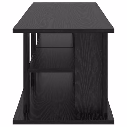 vidaXL Modern Black Oak TV Stand W/D/H: 96 x 35 x 33.5 cm – 5
