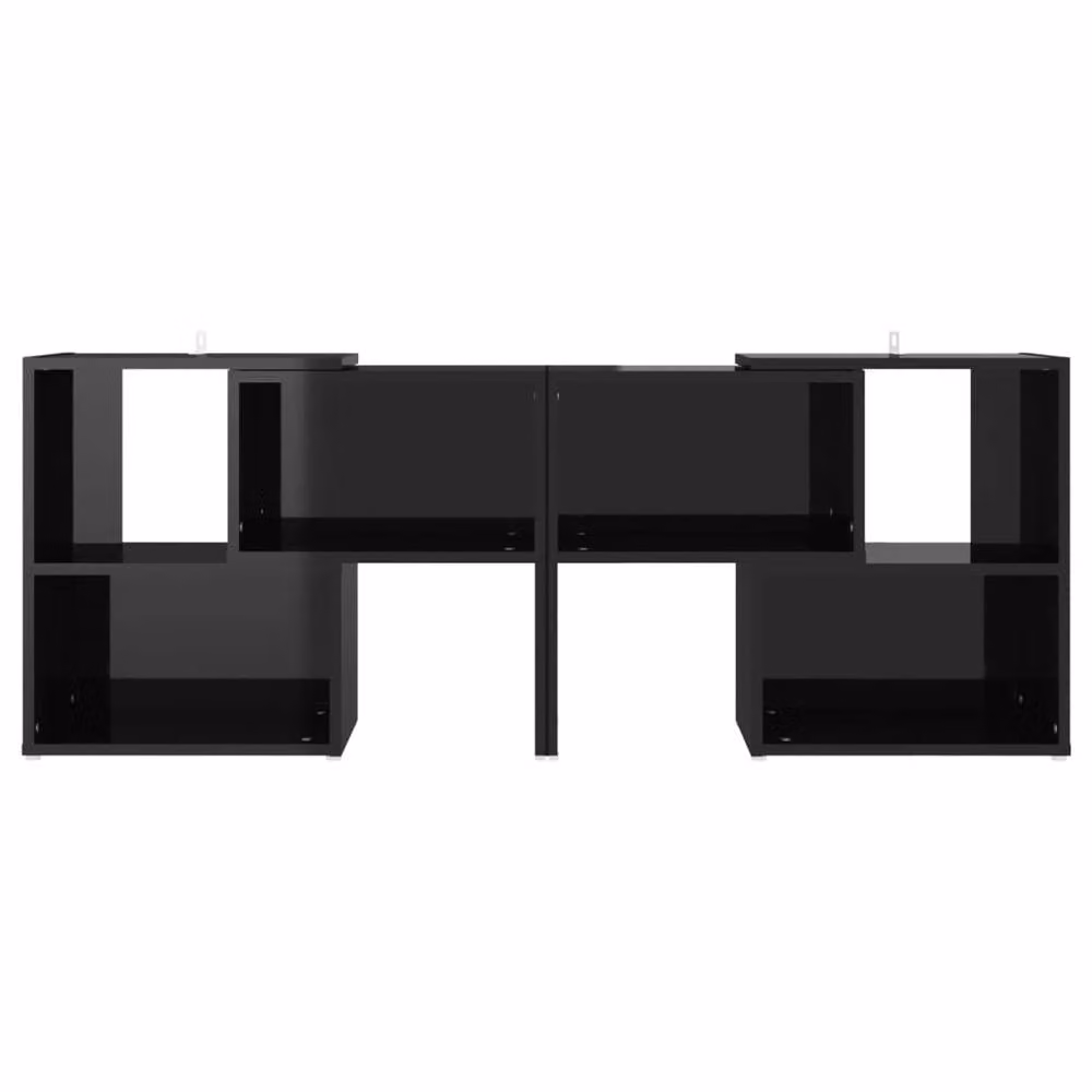 Berkfield Home Modern High Gloss Black TV Cabinet W/D/H: 104 x 30 x 52 cm – 3