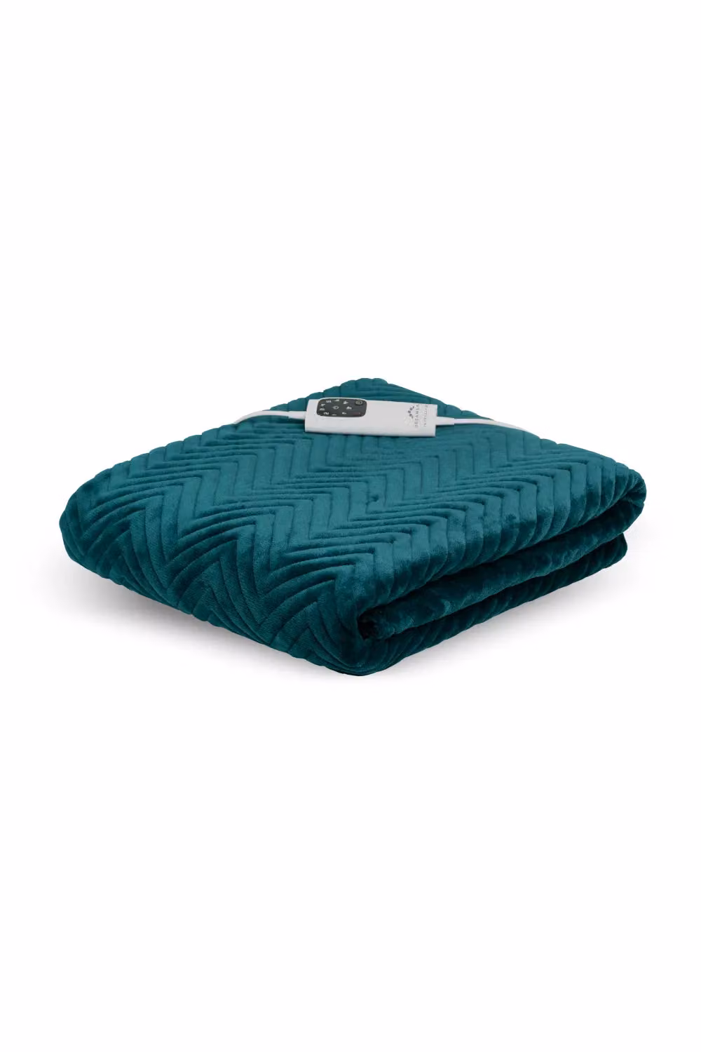 Dreamland Hurry Home Deluxe Velvet Warming Throw in Emerald Green – 3