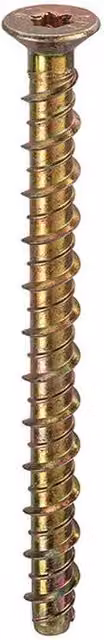 Unifix V35142 Thunderbolt Masonry Anchors, Zinc and Yellow, Box of 100