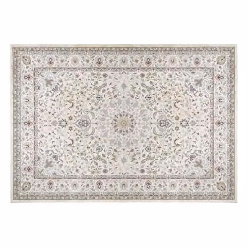 Phoenox Textiles Limited Origins Washable Windsor Rectangular Rug, Grey and Multicolour, W: 80 cm, L: 150 cm