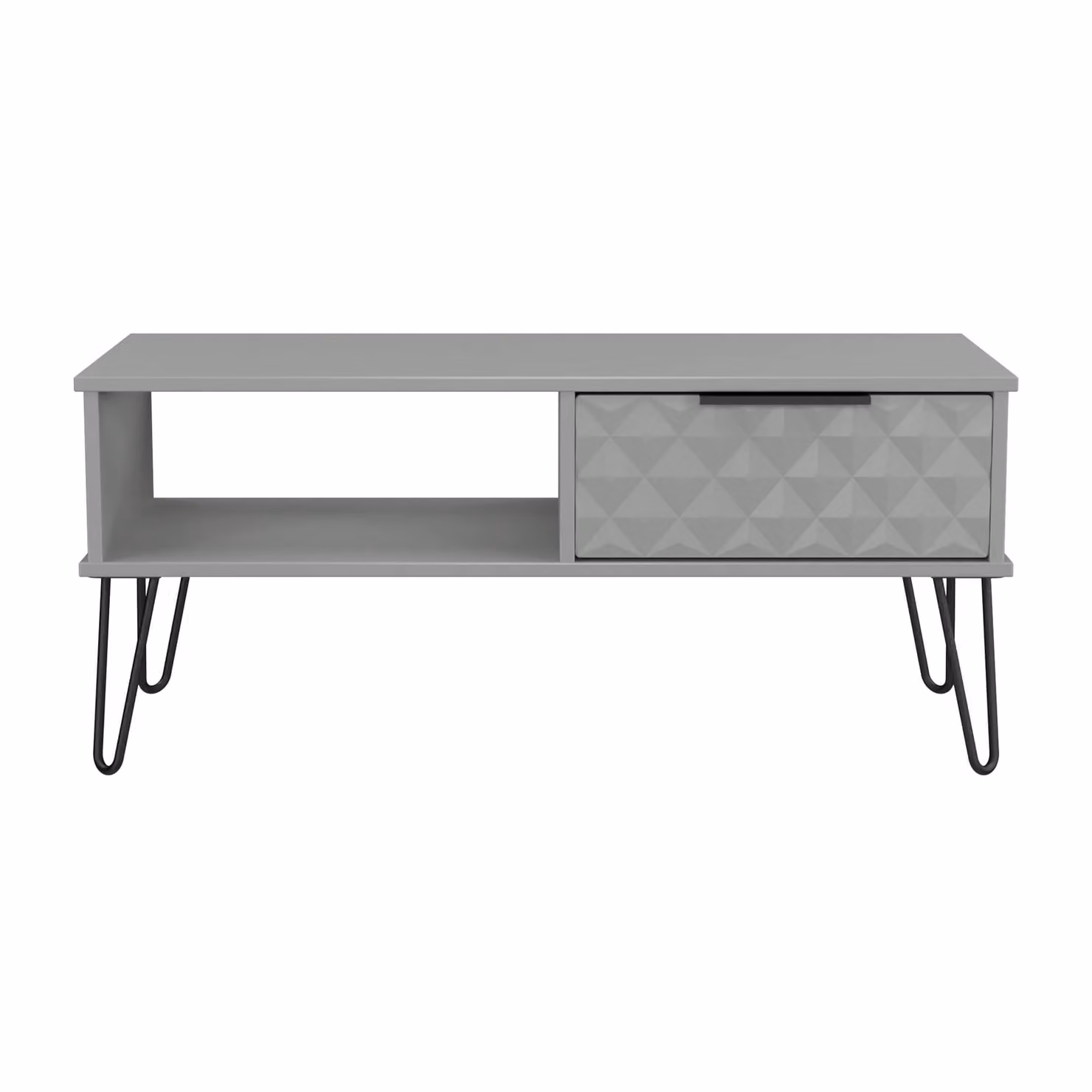 2 U Islay Ready Assembled 1 Drawer Coffee Table in Dark Grey – 2