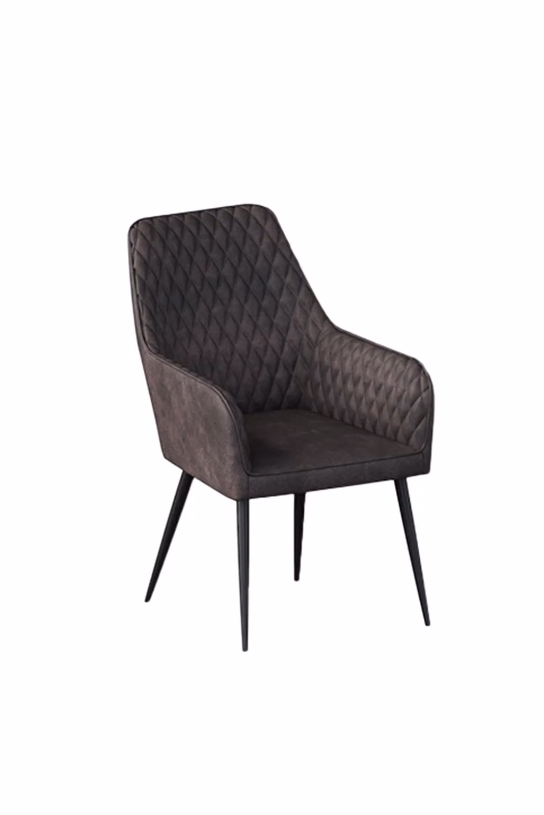 More4Homes Set of 8 Ella Technology Fabric Dining Chairs in Brown – 2