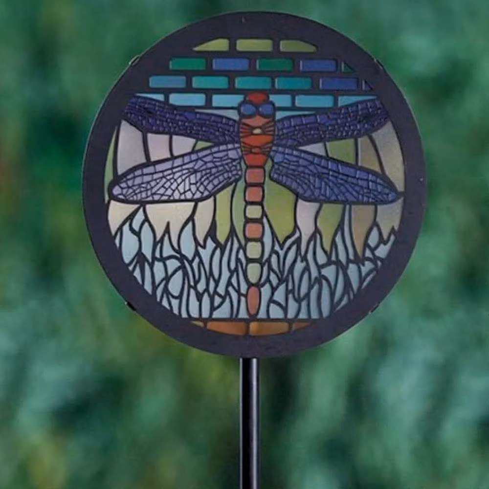 Marco Paul Solar Dragonfly Garden Stake Light with Multicolour LED and Dusk Sensor – 3