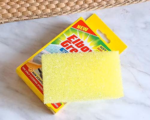 Elbow Grease Scrub Mate Cleaning Sponge in Yellow – 2