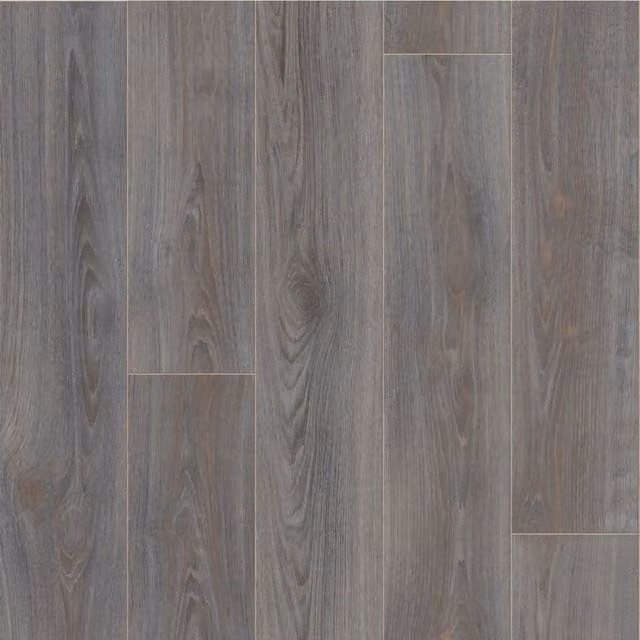 Sirius Grey Wood Effect Textile Backed Vinyl Flooring Sheet, 2.6mm Thickness, W: 400 cm, L: 700 cm – 1
