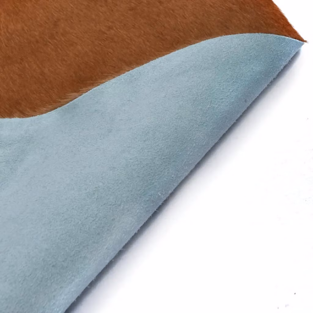 Berkfield Home Real Cow Hide Rug in Brown and White, W: 150 cm, D: 170 cm – 2