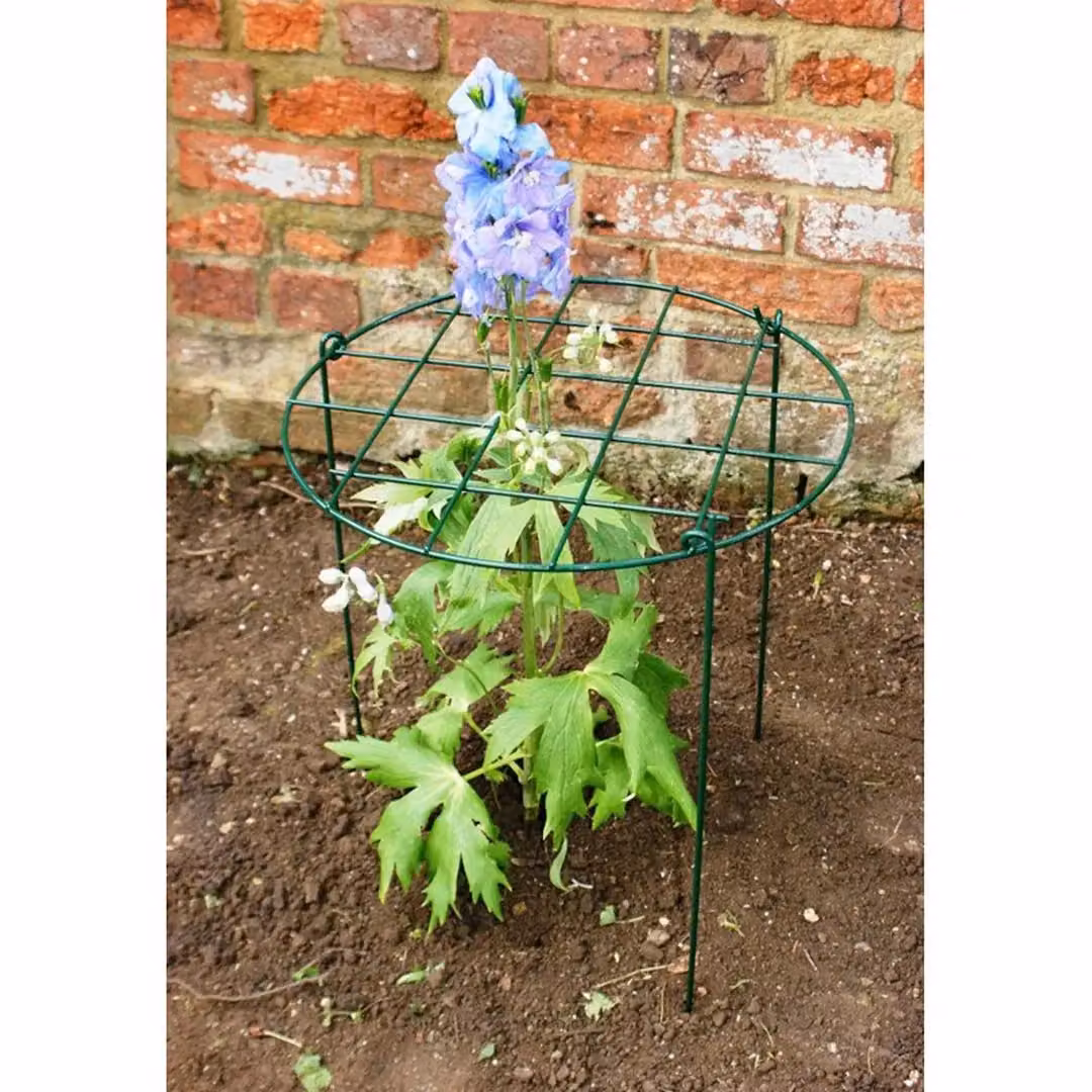 Poppyforge Green Steel Grow Through Ring Pack of 4 – 2