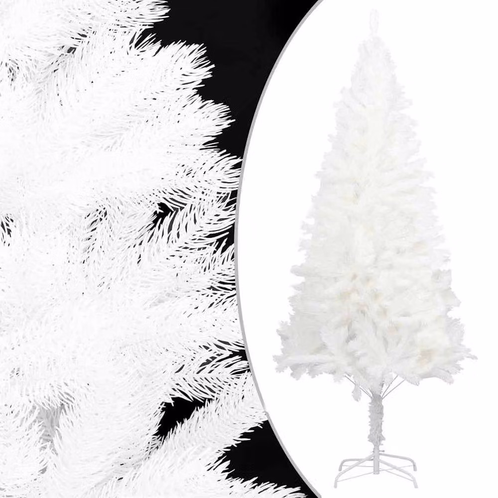Berkfield Home Beautiful Lifelike White Artificial Christmas Tree, Height: 210 cm – 2