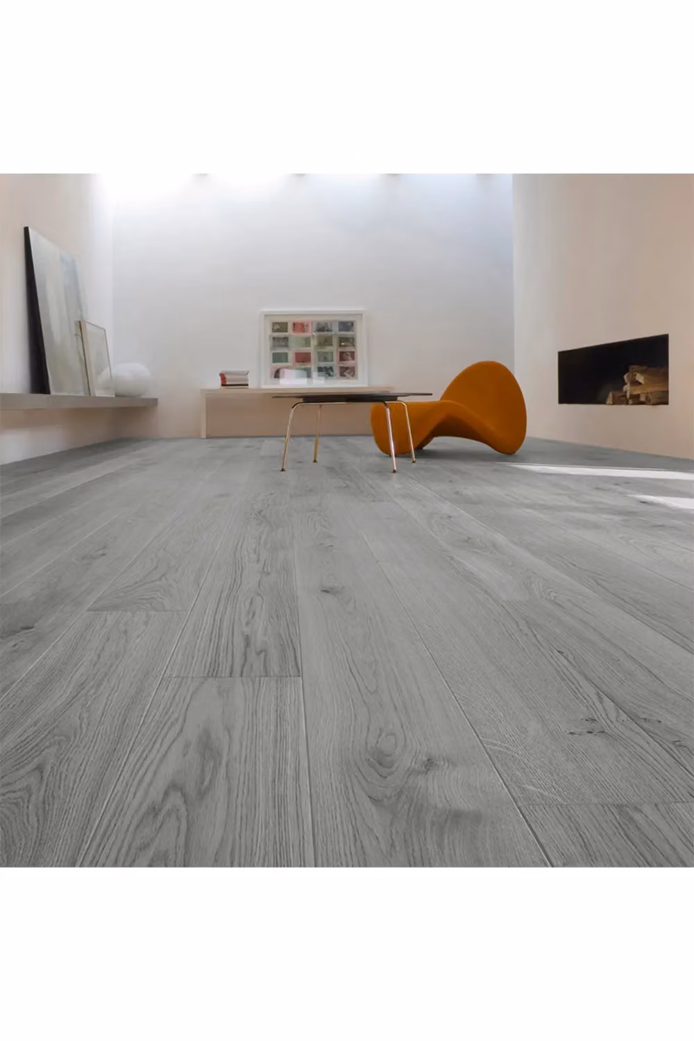 Living and Home Grey Wood Effect Self Adhesive Plank Flooring, 36 Pieces – 2