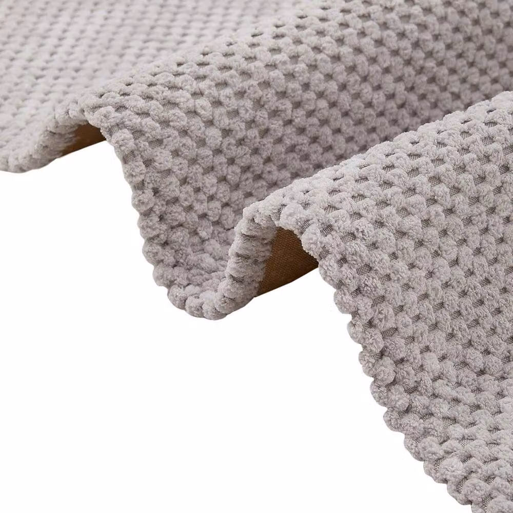 NESTLUNE Non-slip Microfibre Sofa Cover in Grey, W/D/H: 45 x 45 x 45 cm – 4