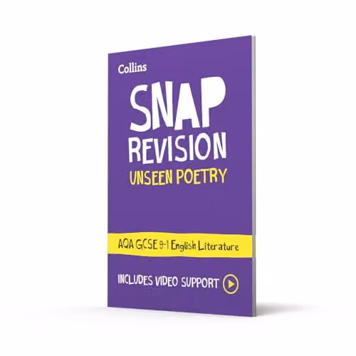 Collins AQA Unseen Poetry Anthology Revision Guide for GCSE Grade 9-1 Exams – 2
