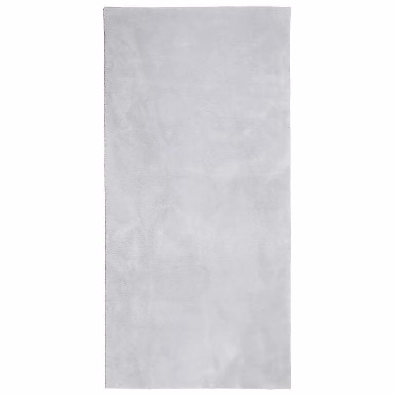 Berkfield Home HUARTE Grey Short Pile Washable Non-Slip Rug, W/D: 100 x 200 cm