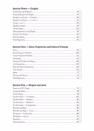 CGP Books GCSE Maths OCR Workbook Foundation for 2027 and 2028 Exams