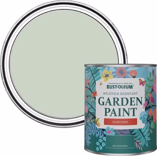 Rust-Oleum Garden Paint in Gloss Finish, Green, 0.75 l