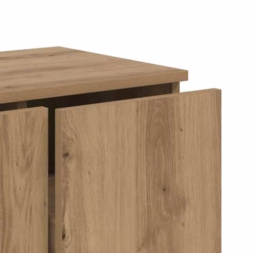 vidaXL Modern TV Cabinet in Artisan Oak Brown, W/D/H: 80 x 34 x 30 cm – 3