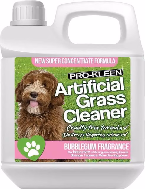 Pro-Kleen Artificial Fake Grass Cleaner with Bubblegum Scent, 1 kg