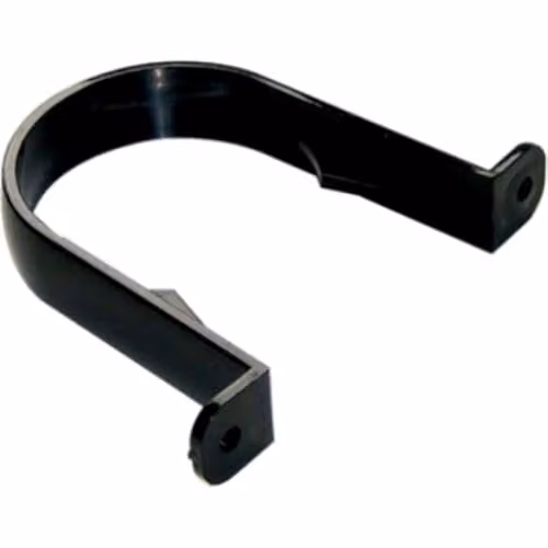 Floplast Hi-Cap Guttering Component, 115mm, Black