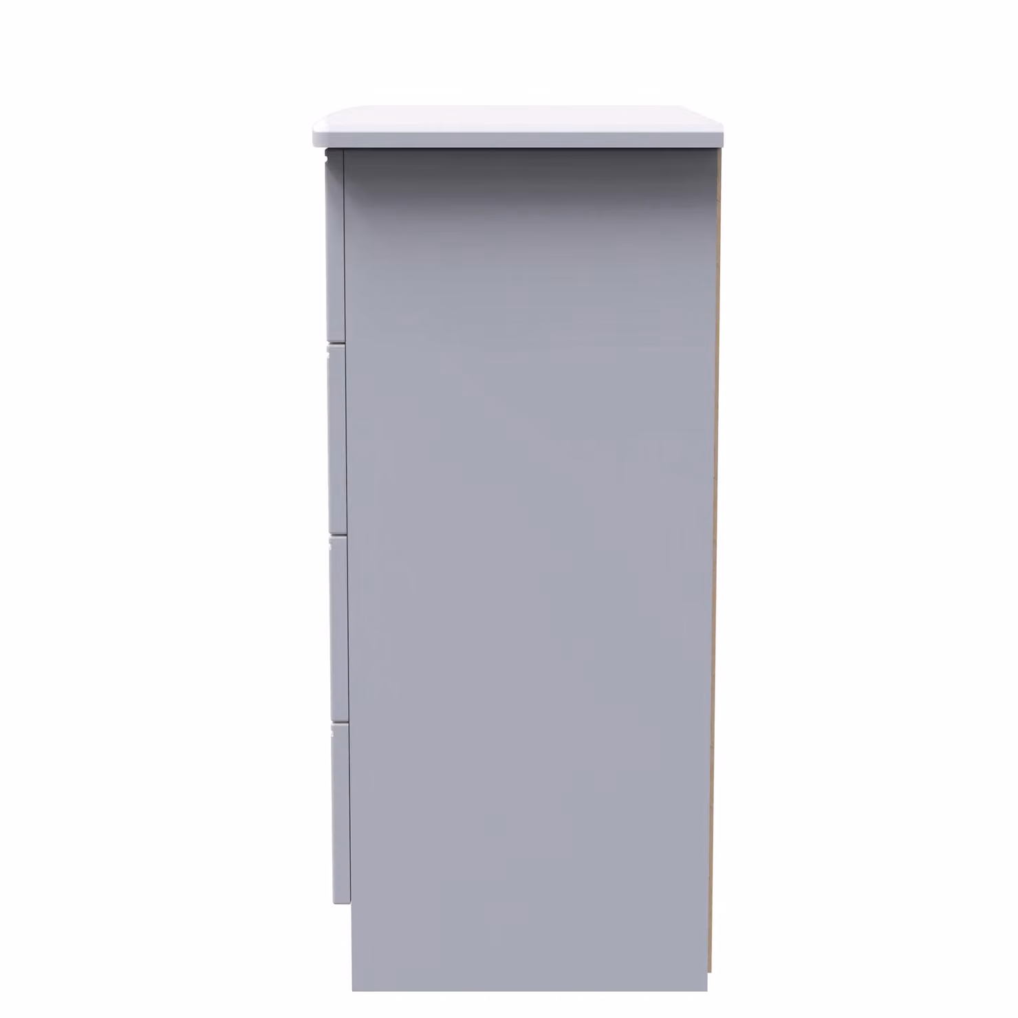 Ready Assembled 2 U Albert 4 Drawer Chest in Grey – 2