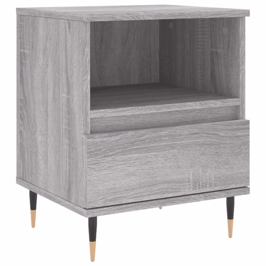 Berkfield Home Grey Sonoma Bedside Cabinet W/D/H: 40 x 35 x 50 cm – 2