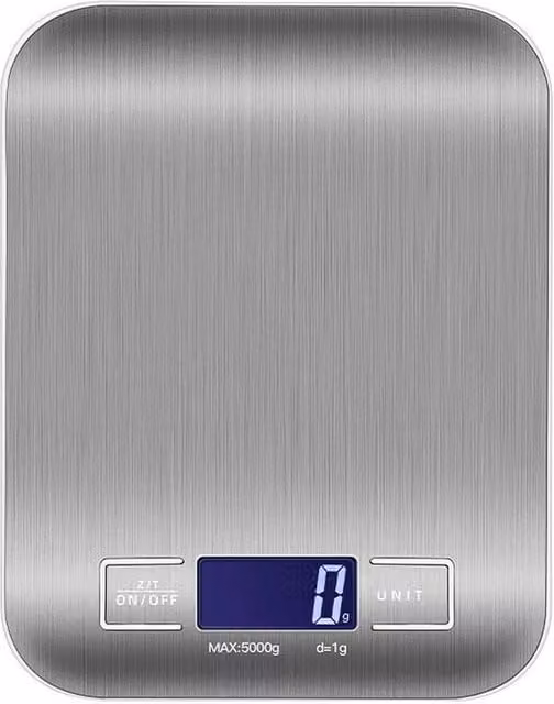 SPETLEK Silver Digital Electronic LCD Pocket Scale with 10kg Capacity and Stainless Steel Design – 1