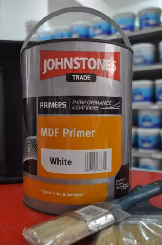Johnstone's MDF Primer in Brilliant White, 1 l