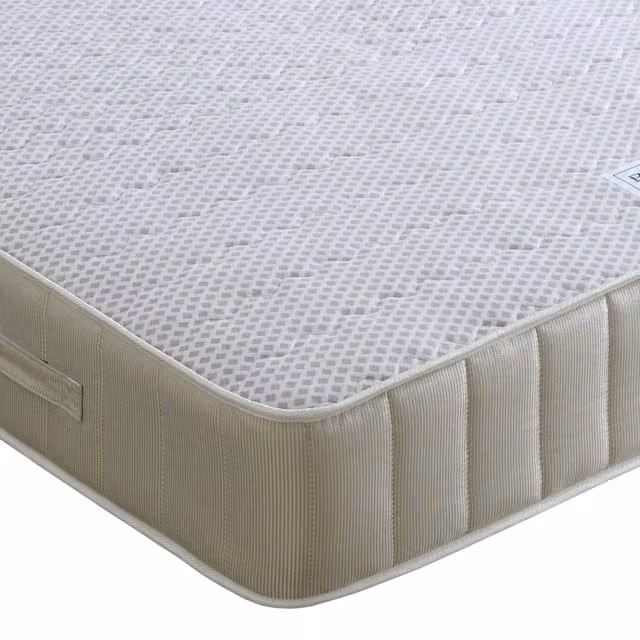 Bedmaster Hybrid Memory Foam Mattress in Beige, W/D/H: 90 x 190 x 25 cm