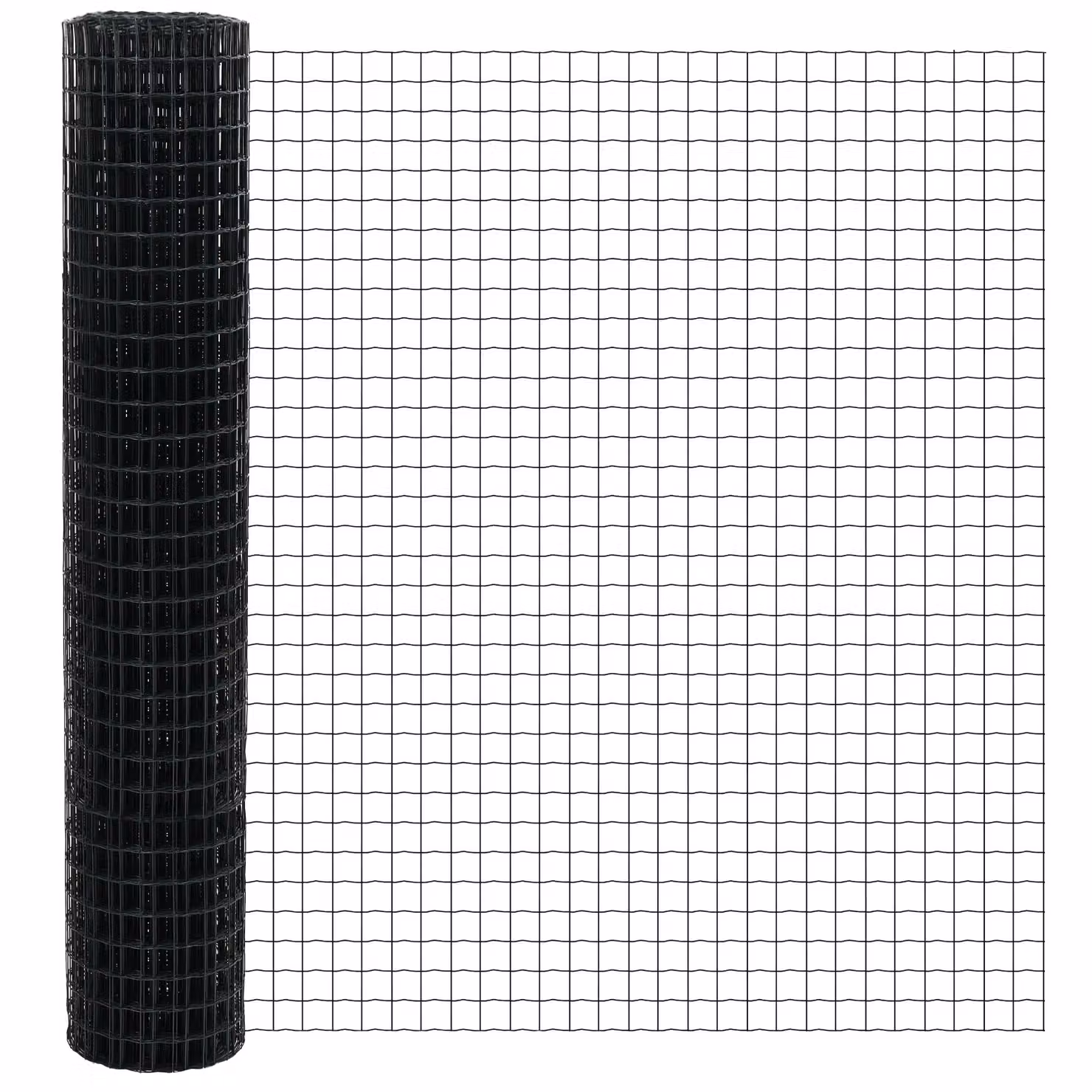 Berkfield Home Euro Fence Grey PVC-Coated Steel Fencing, H: 1.5 m x L: 10 m – 3