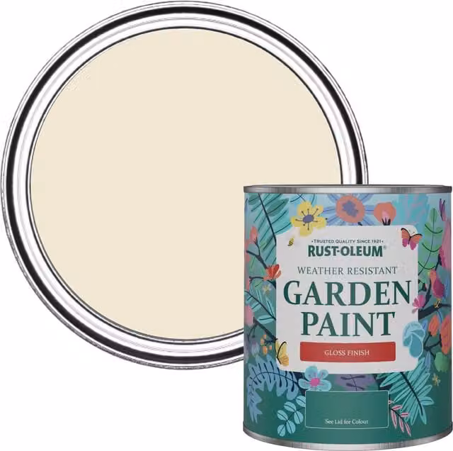 Rust-Oleum Garden Paint in Gloss Finish, Green and Yellow, 0.75 l