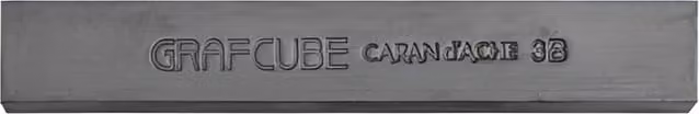 Caran d'Ache Grafcube 3B Natural Graphite Stick in Assorted Grey and Multicolour