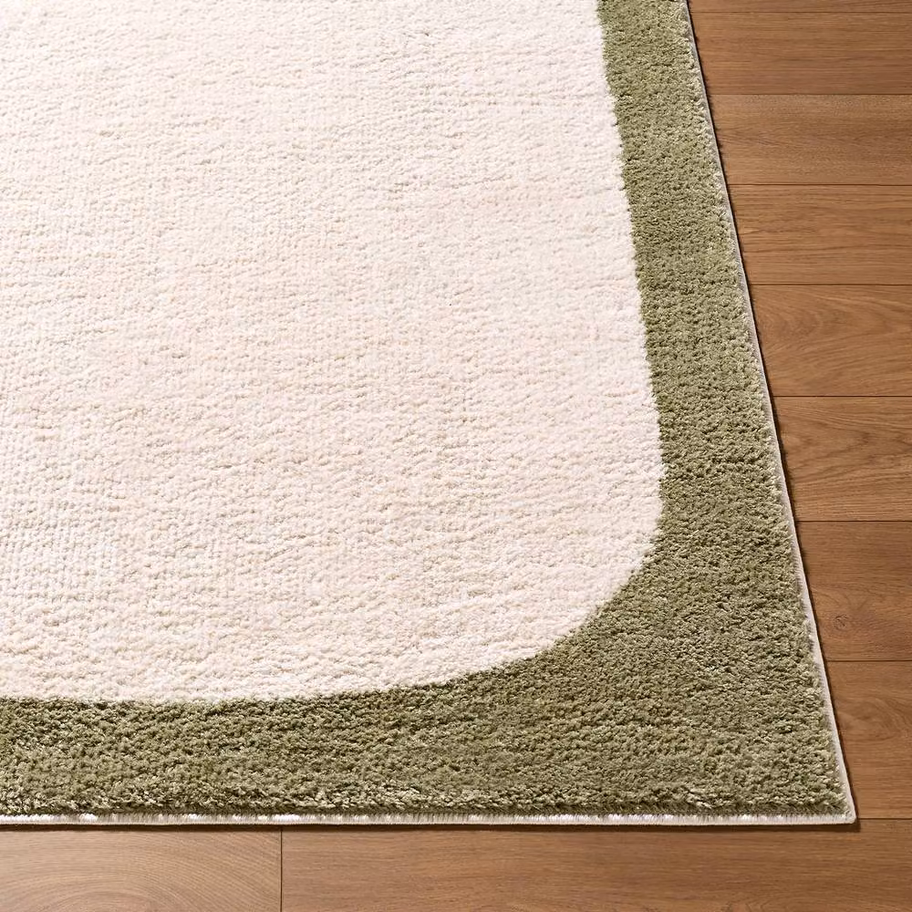 Livabliss Fossay Shag Washable Modern High Pile Rug in Green, W/L: 200 x 275 cm – 3