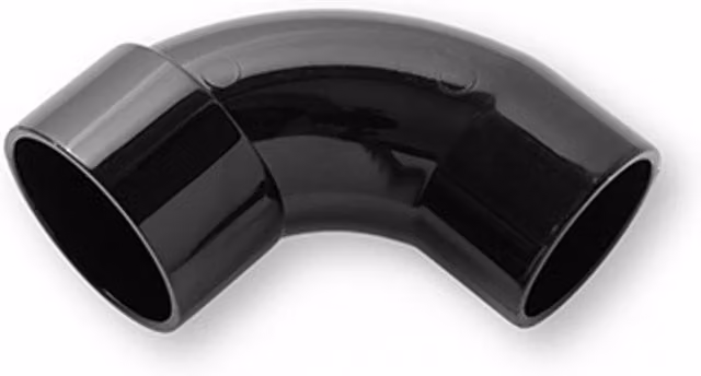 Primaplumb 32mm 90 Degree Spigot Bend in Black and Grey