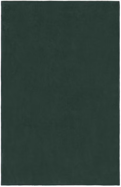 James and Nicholson Microfibre Fleece Blanket in Green